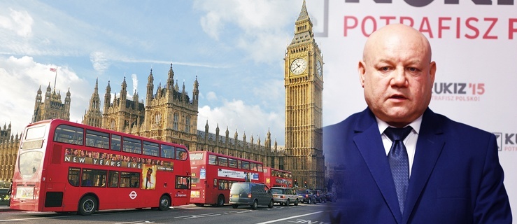 Poseł Kobylarz otwiera biuro Kukiz'15 w... Londynie