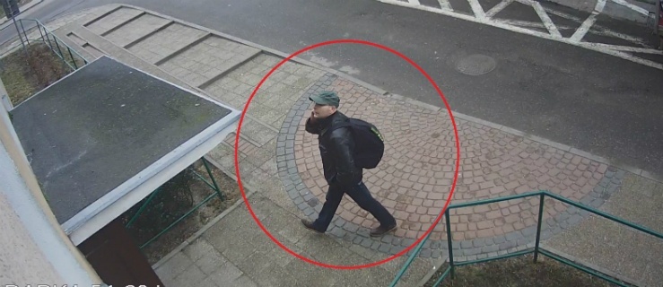 Kamery nagrały fałszywego policjanta. Pomóż policji ustalić jego tożsamość! 