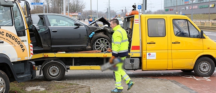 Wypadek na Płk. Dąbka-Węgrowska: sprawca zatrzymany i przesłuchany