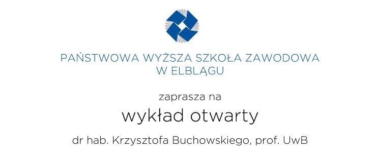 Wykład otwarty w PWSZ w Elblągu