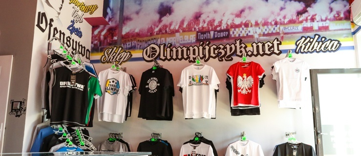 Sklep kibica Olimpii zyskał nową lokalizację! (+foto)