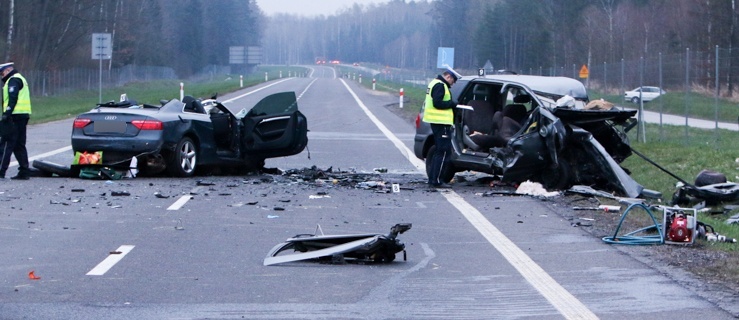 Tragiczny wypadek na S22 - nie żyją trzy osoby