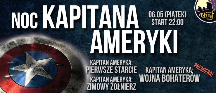 ENEMEF: Noc Kapitana Ameryki! Konkurs!