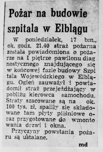 25-lecie szpitala. Co pisały media o budowie?