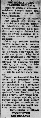 25-lecie szpitala. Co pisały media o budowie?