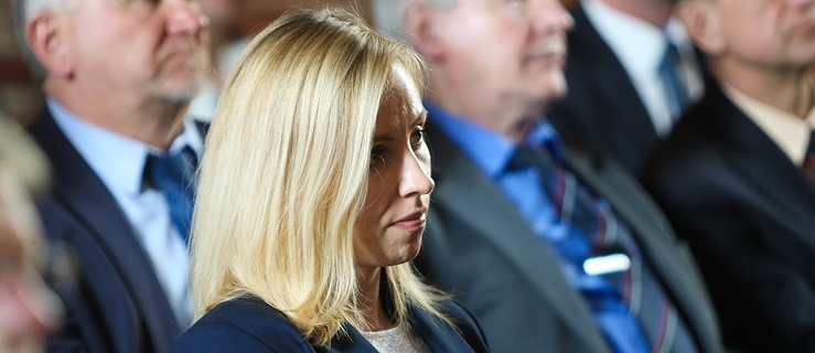 Pomiędzy Karoliną Motyką-Kozioł (na zdjęciu) i Wojciechem Penkalskim 
