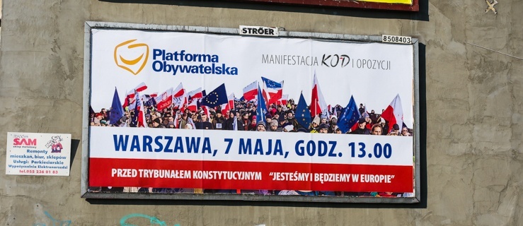 Takie plakaty pojawiły się w Elblągu już parę dni temu