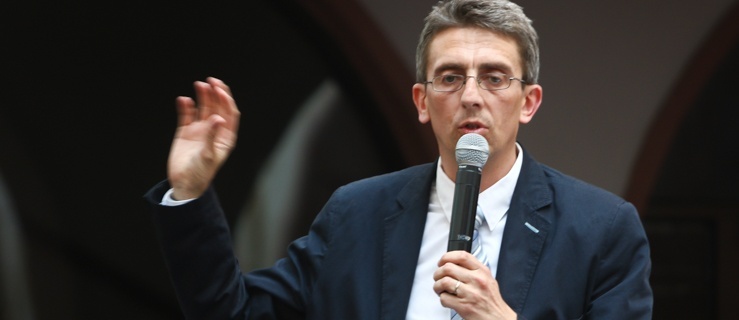 Doktor Jacek Poniedziałek, główny gość spotkania