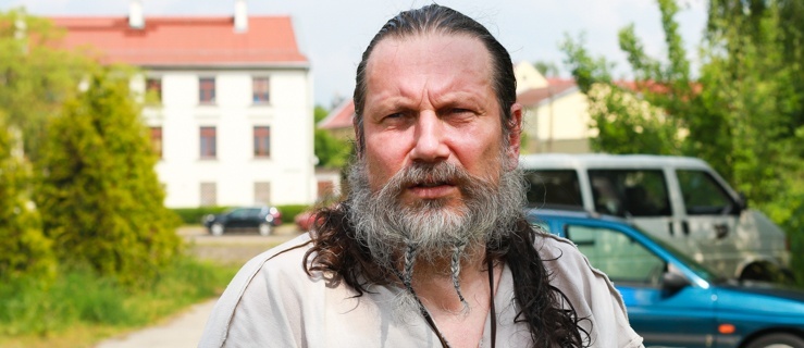 Elbląski wiking i organizator konferencji Wojciech Ławrynowicz