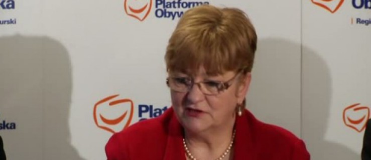Poseł Elżbieta Gelert: Terminów debat nikt ze mną nie ustalał
