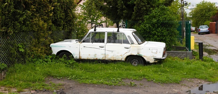 Zaniedbane, nieużytkowane i odholowane