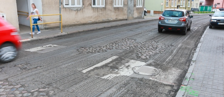 Kosynierów Gdyńskich zanurzona w pracach