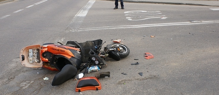 Był tak pijany, że spadł z motoroweru. Miał ponad 3,5 promila