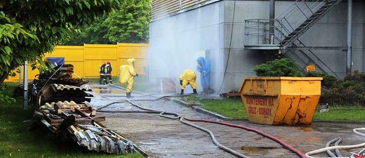 Wyciekło 50 litrów amoniaku. Poparzony pracownik browaru w Braniewie 