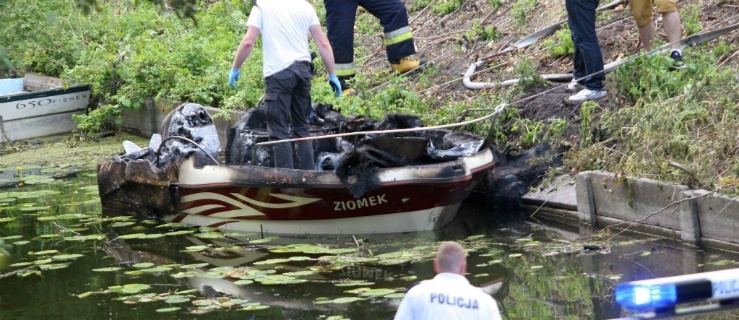 Matka z córką spłonęły na motorówce