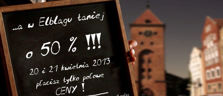 „Elbląga za pół ceny” w kwietniu i we wrześniu. Miasto chce przyciągnąć Rosjan