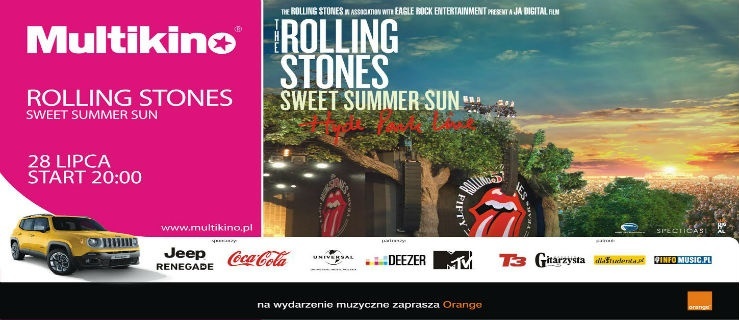 THE ROLLING STONES w Multikinie! Konkurs!