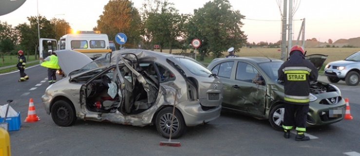 Cztery osoby ranne, w akcji śmigłowiec. Wypadek na 