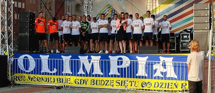 Prezentacja Olimpii na Starówce. Jutro prezentacja formy na boisku (+zdjęcia/wideo)