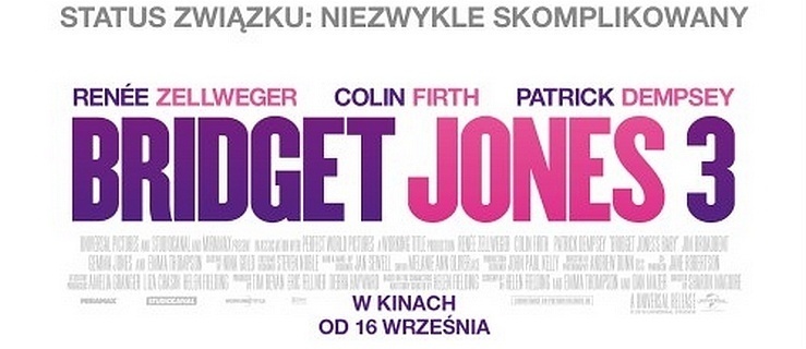Bridget Jones 3 w Kinie Światowid