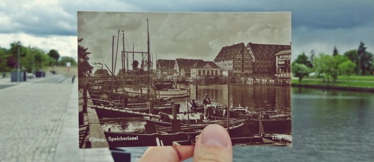 Elbląg kiedyś i dziś oczami Amadeusza Pfeifera 