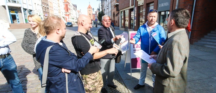 Na wczorajszej konf. pras. doszło do przepychanek słownych pomiędzy ONR, Elbląskimi Patriotami a partią RAZEM
