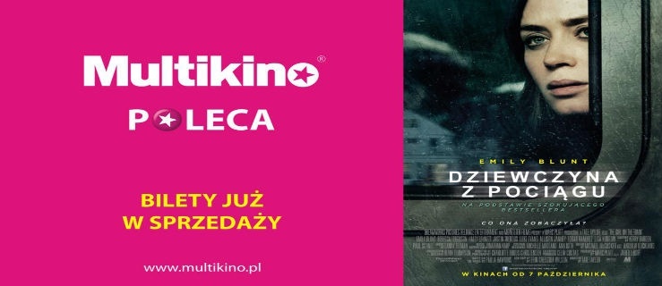 Ruszyła przedsprzedaż biletów na film „Dziewczyna z pociągu”!
