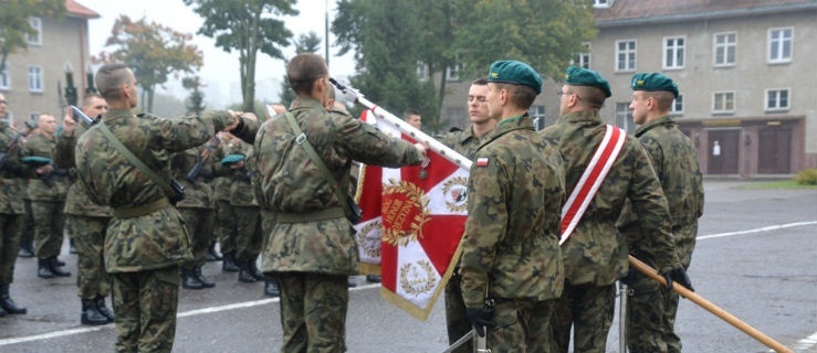 Uroczysta przysięga wojskowa żołnierzy służby przygotowawczej