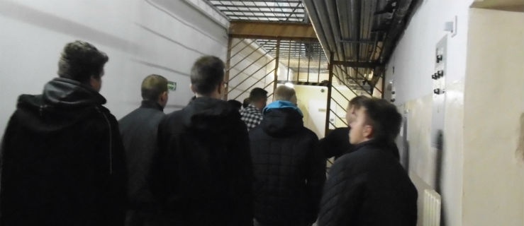Uczestnicy projektu „Stracony czas” w Areszcie Śledczym