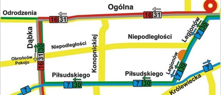 Objazdy ZKM w dniach 15 - 16 października!