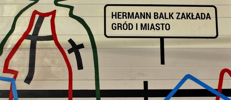 Historia Elbląga jak malowana. Tak prezentuje się mural na ul. Ogólnej (+ foto)