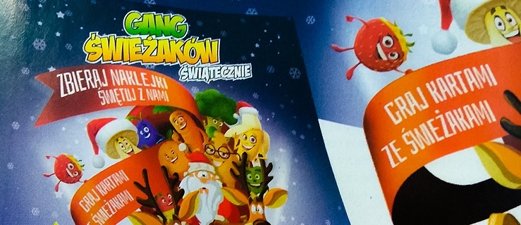 Świąteczny Gang Świeżaków w Biedronce, słodkie ale już nie pluszaki!