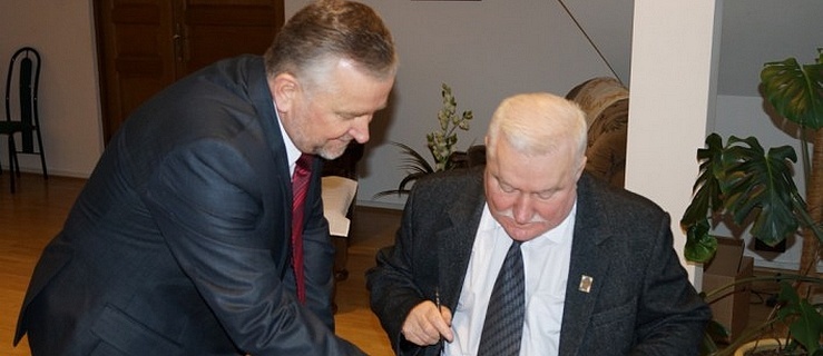 Starosta elbląski Maciej Romanowski (z lewej)