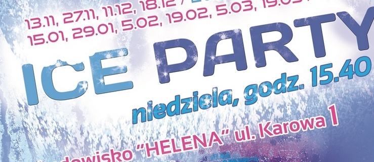 Zmiana godzin Ice Party