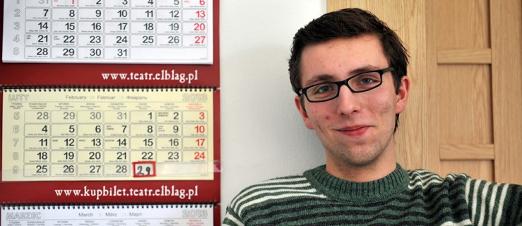 Kamil Zimnicki, ma dopiero 5 lat a pracuje w UM 