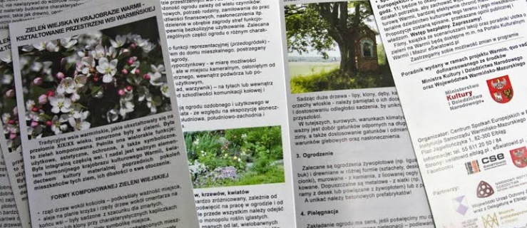 W warmińskim ogrodzie