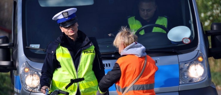 Piesi nagminnie łamią przepisy ruchu drogowego