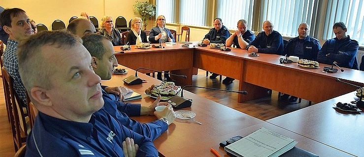 Policjanci z Gronowa Elbląskiego podsumowali ubiegły rok