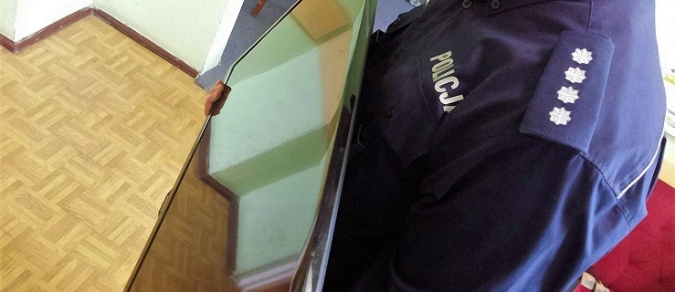 Z wynajmowanego mieszkania zabrał telewizor