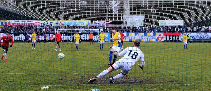 Olimpia z pierwszymi punktami w rundzie wiosennej (+zdjęcia)