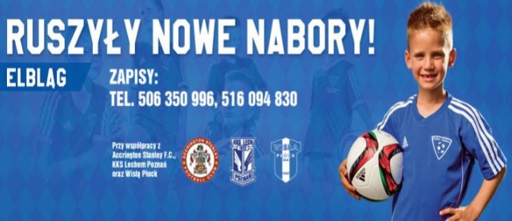 Nabór dzieci do Football Academy Elbląg