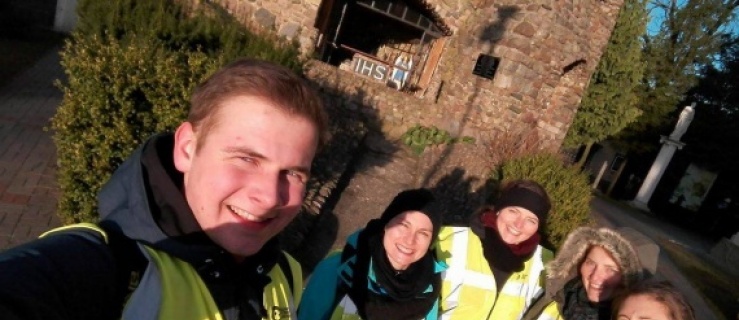 Organizatorzy są szczęśliwi po sprawdzeniu trasy z Elbląga do Tolkmicka 