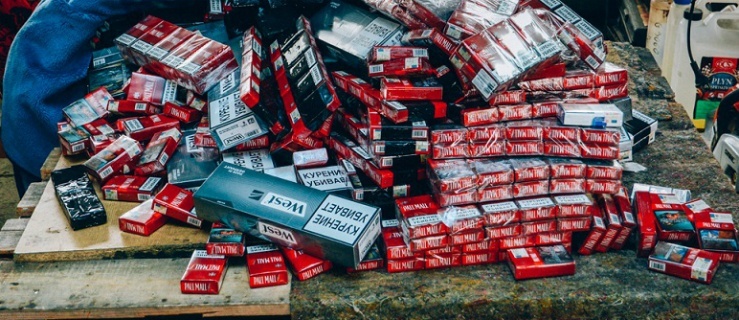 Zatrzymania Polaków przemycających papierosy
