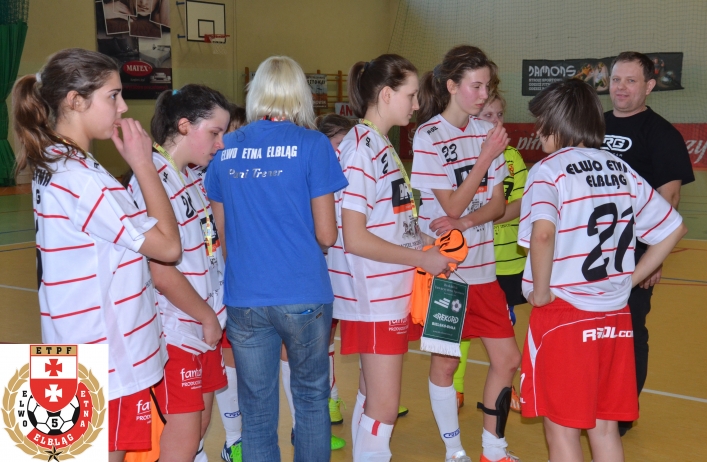 3-cie miejsce w Kaszub Cup 2015 młodych piłkarek ELWO ETNA