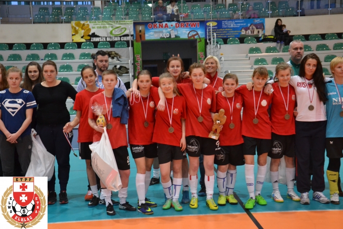 3-cie miejsce w Kaszub Cup 2015 młodych piłkarek ELWO ETNA