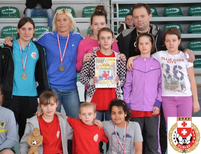 3-cie miejsce w Kaszub Cup 2015 młodych piłkarek ELWO ETNA
