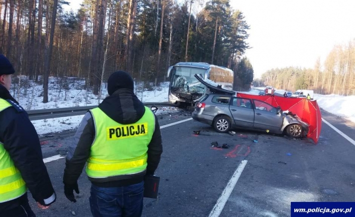 3 osoby zginęły na miejscu. Tragiczny wypadek w naszej części województwa