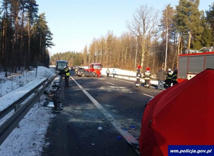 3 osoby zginęły na miejscu. Tragiczny wypadek w naszej części województwa
