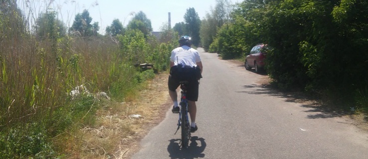 Na rowerach pilnują porządku 