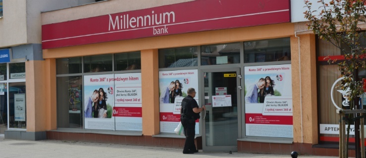 Znów zamykają. Zlikwidują oddział Banku Millenium przy ulicy Gwiezdnej w Elblągu